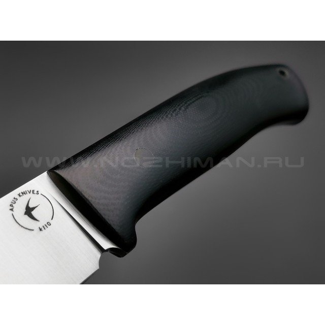 Апус нож Деструктор сталь K110, рукоять G10 чёрный