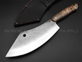 Нож "Биг Фуд" сталь K340, рукоять берёзовый сувель (Товарищество Завьялова)