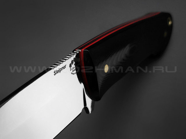 Нож "Бригадир-2" сталь Sleipner, рукоять G10 black (Товарищество Завьялова)