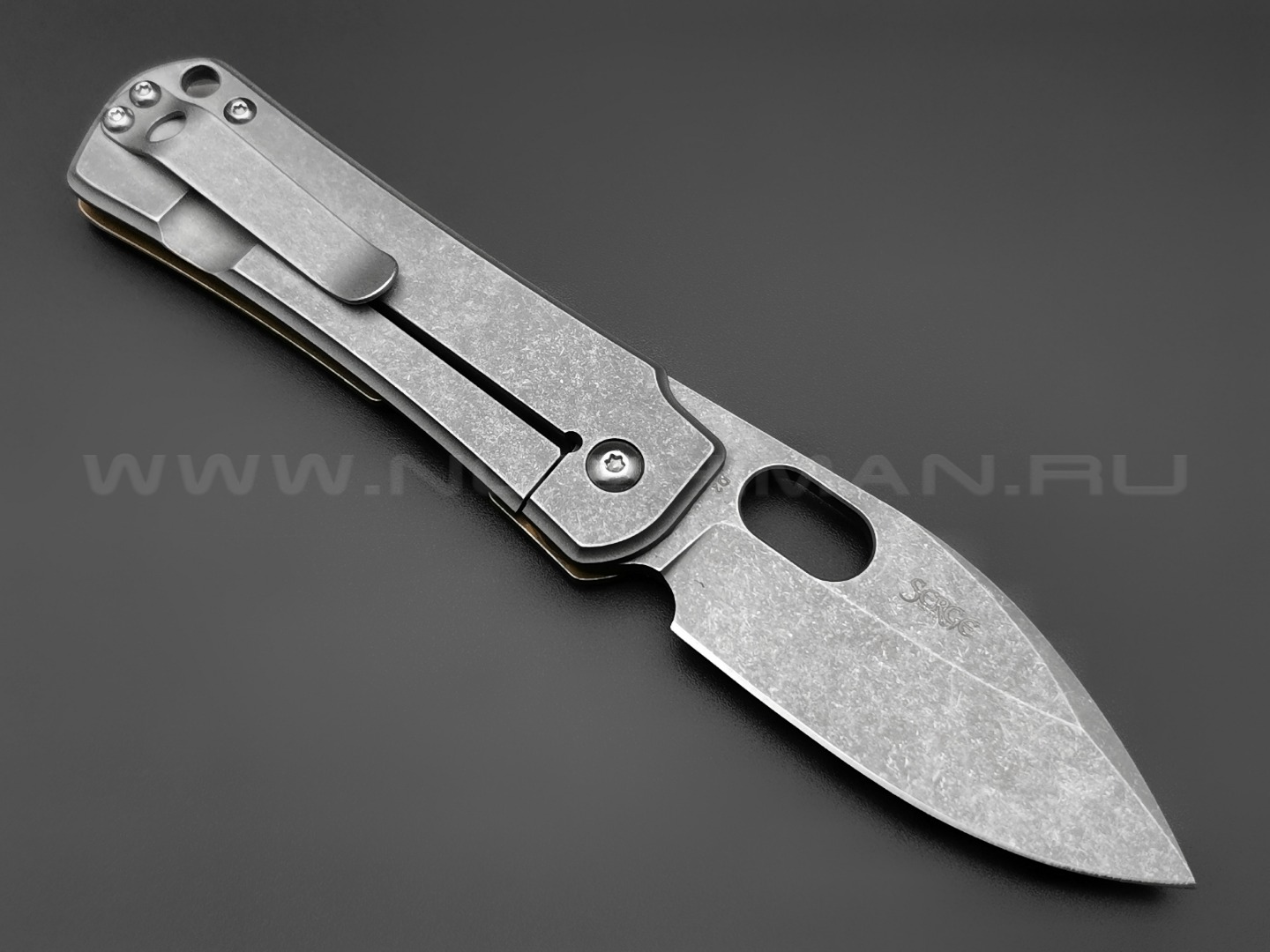 Нож Boker Plus Gust 01BO082 сталь D2, рукоять Stainless steel