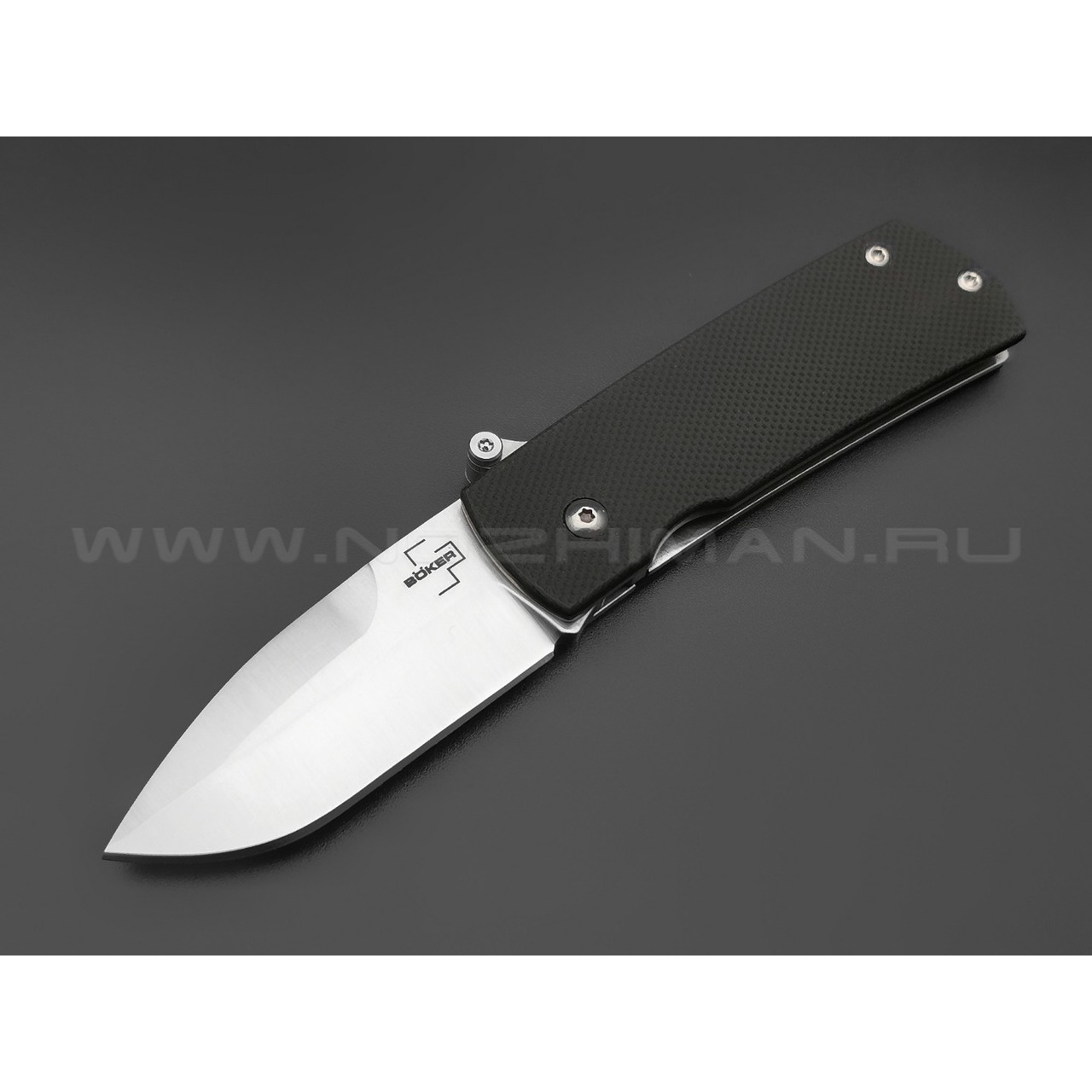 Нож Boker Plus Shamsher 01BO361 сталь D2, рукоять G10 black
