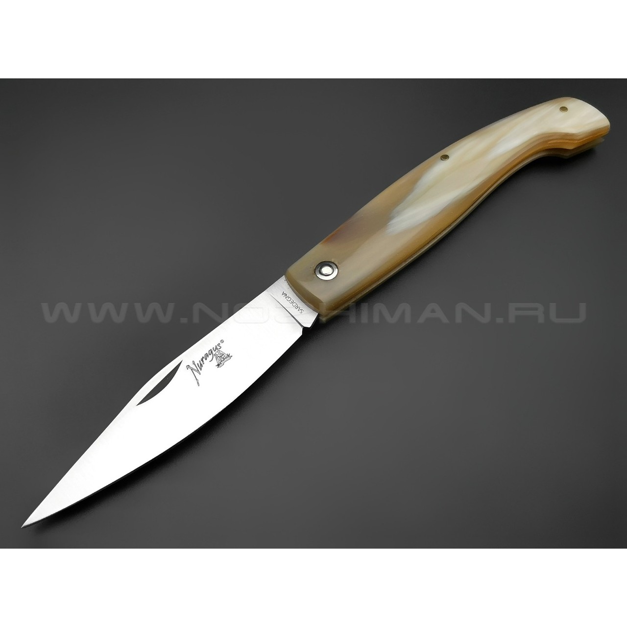 Нож Fox Nuragus 564/27, сталь 420C, рукоять рог