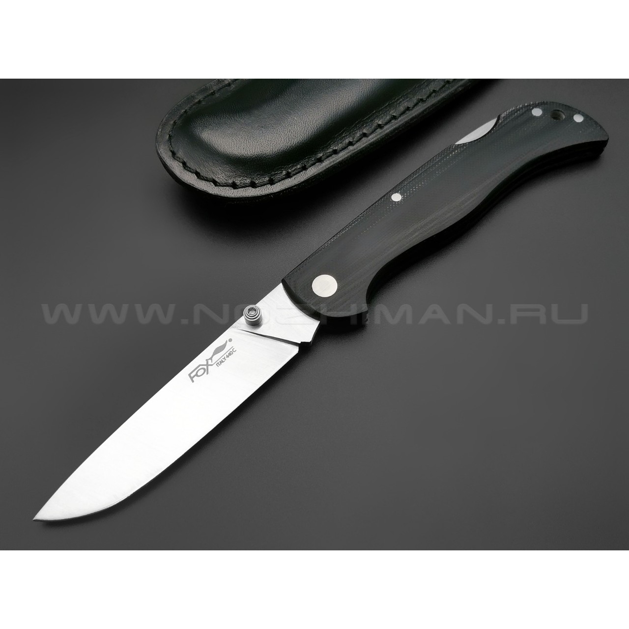 Нож Fox 500 B, сталь 440C, рукоять G10 black