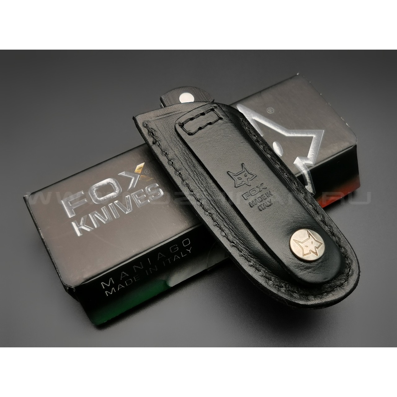 Нож Fox 500 B, сталь 440C, рукоять G10 black