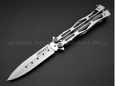 Нож балисонг "Джокер" B-116M сталь 440, рукоять Stainless steel (Ножемир)