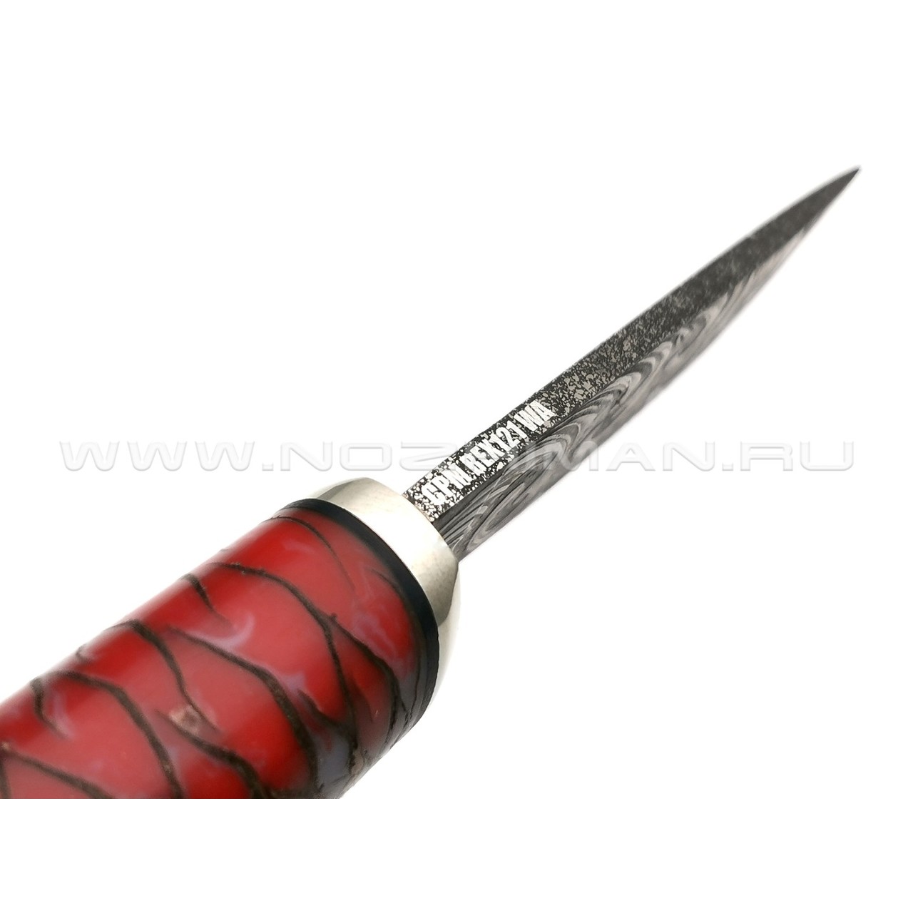Волчий Век нож Слоник Custom сталь CPM REX 121 WA, рукоять Композит с шишкой