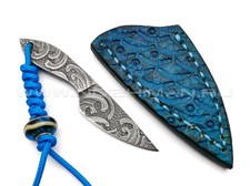 Волчий Век нож Микро МасичЬка Custom Blue сталь M390 WA