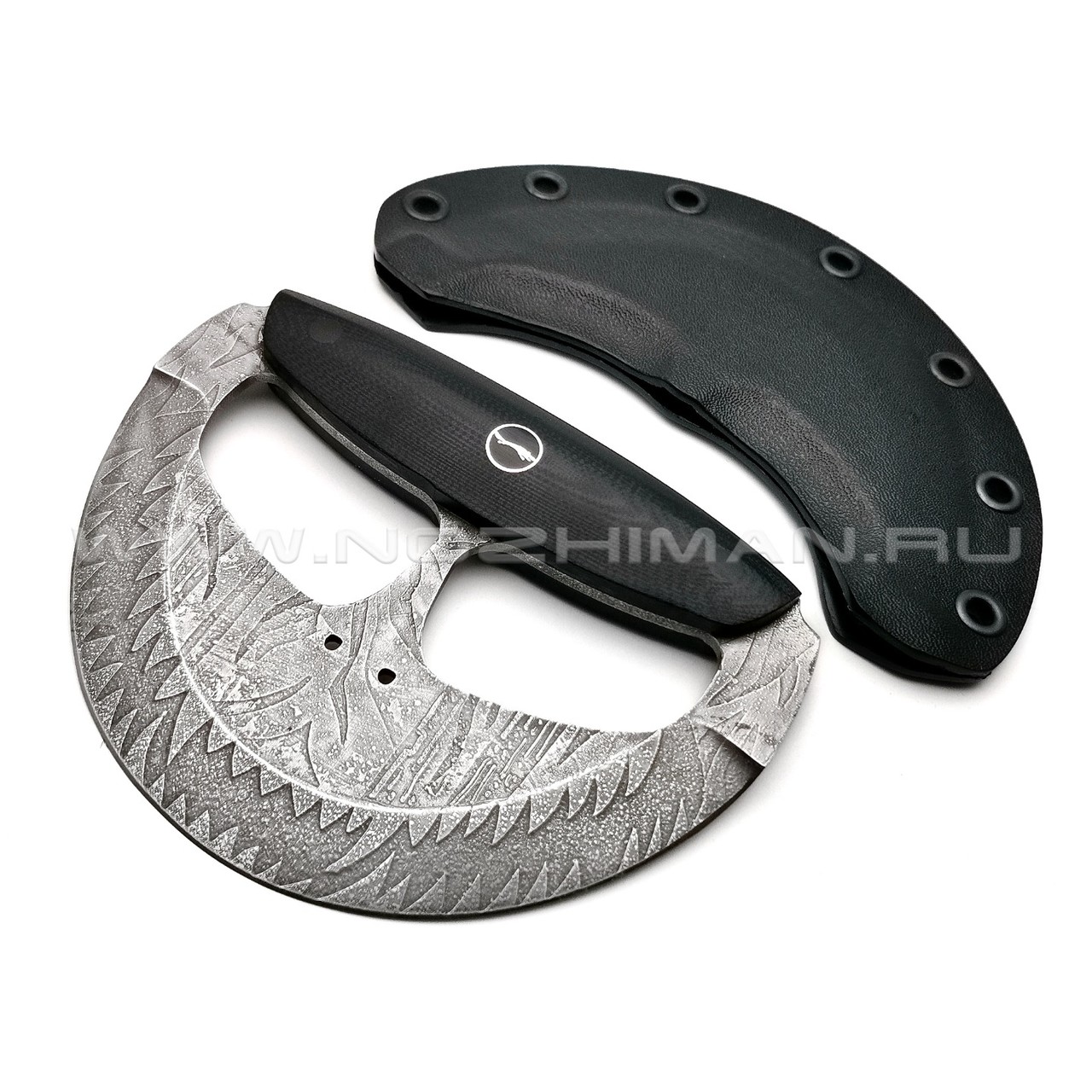 Волчий Век нож Киса сталь Niolox WA, рукоять G10 black