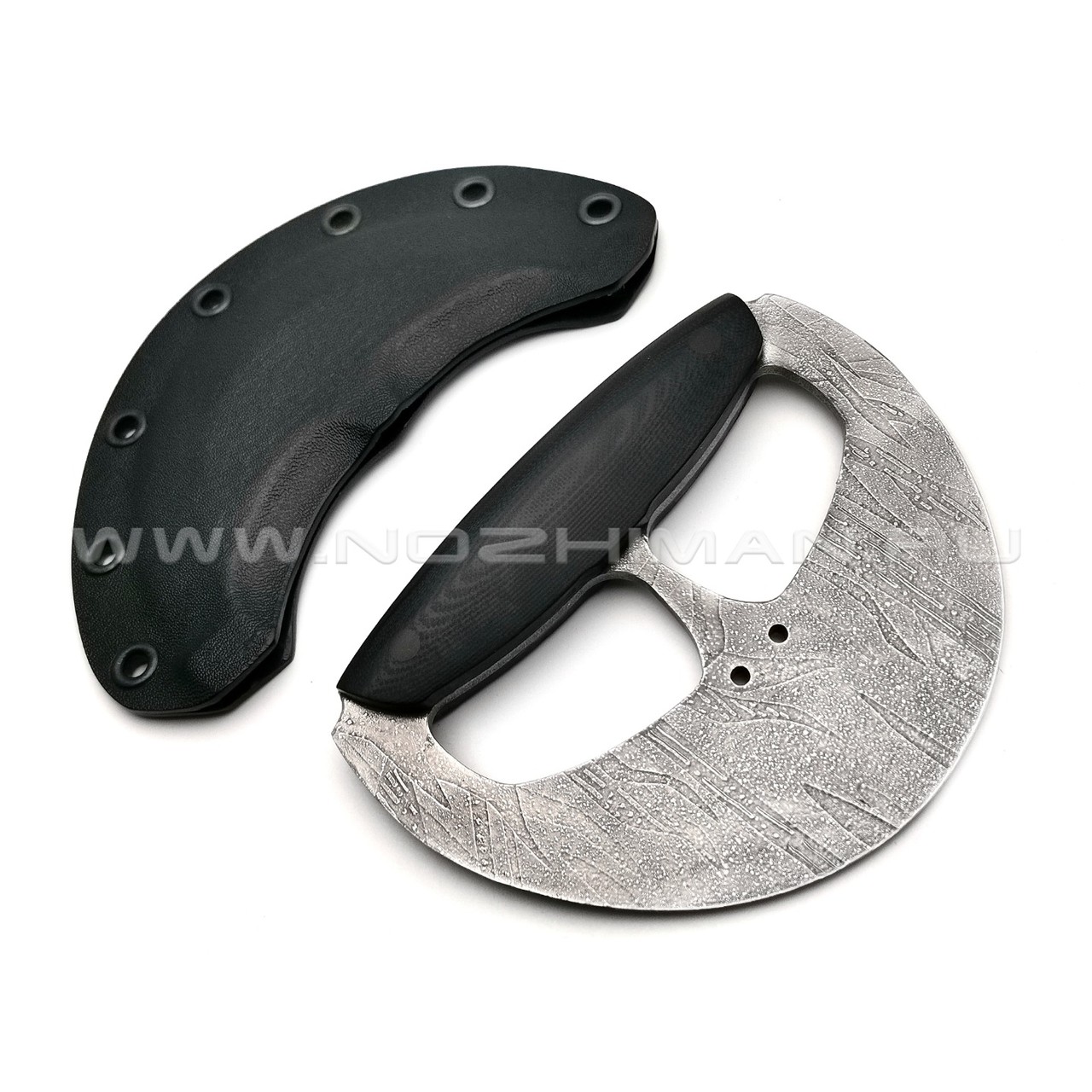 Волчий Век нож Киса сталь Niolox WA, рукоять G10 black