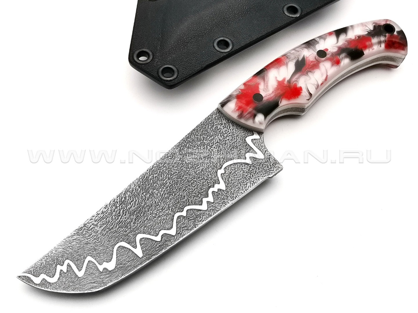 Волчий Век нож Начпрод Custom сталь Niolox WA, рукоять Трёхмерный композит