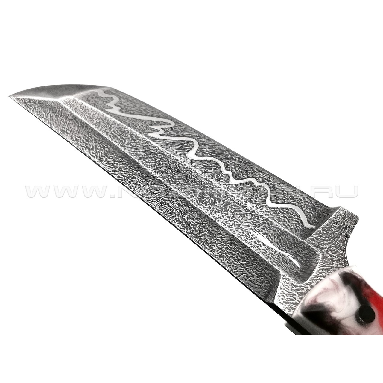 Волчий Век нож Начпрод Custom сталь Niolox WA, рукоять Трёхмерный композит