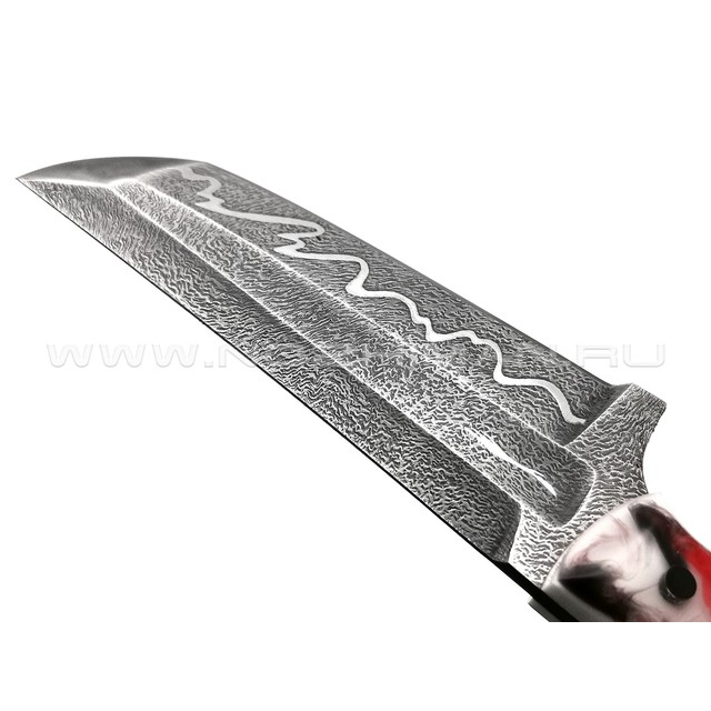 Волчий Век нож Начпрод Custom сталь Niolox WA, рукоять Трёхмерный композит