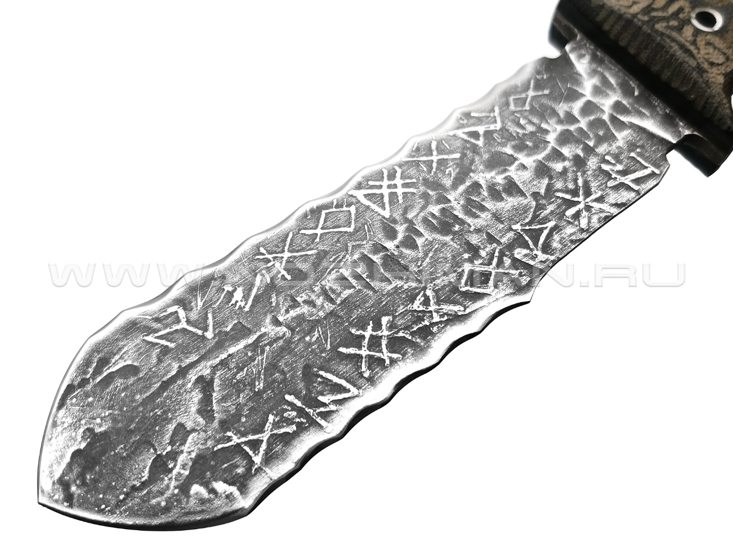 Волчий Век нож Lancette Custom сталь Niolox WA, рукоять Микарта