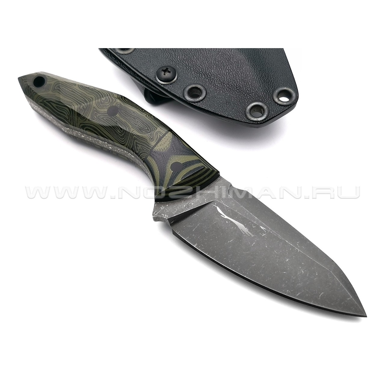 Волчий Век нож МасичЬка Brutal Edition сталь PGK WA, рукоять комбинированная G10