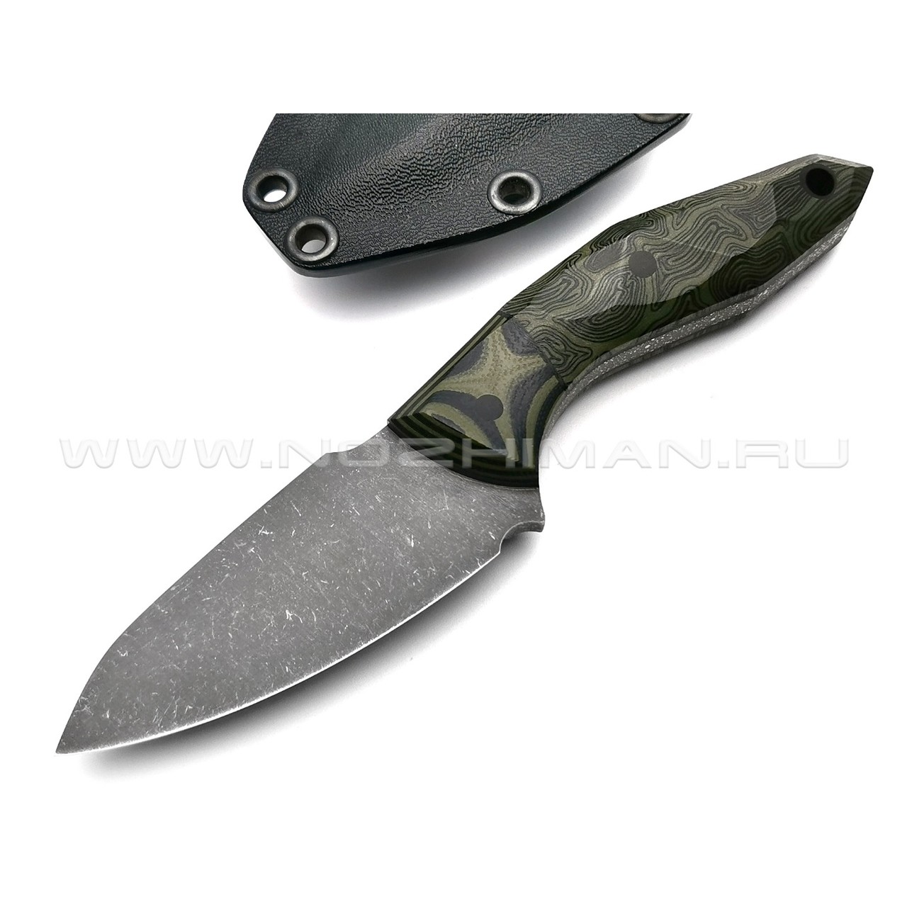 Волчий Век нож МасичЬка Brutal Edition сталь PGK WA, рукоять комбинированная G10