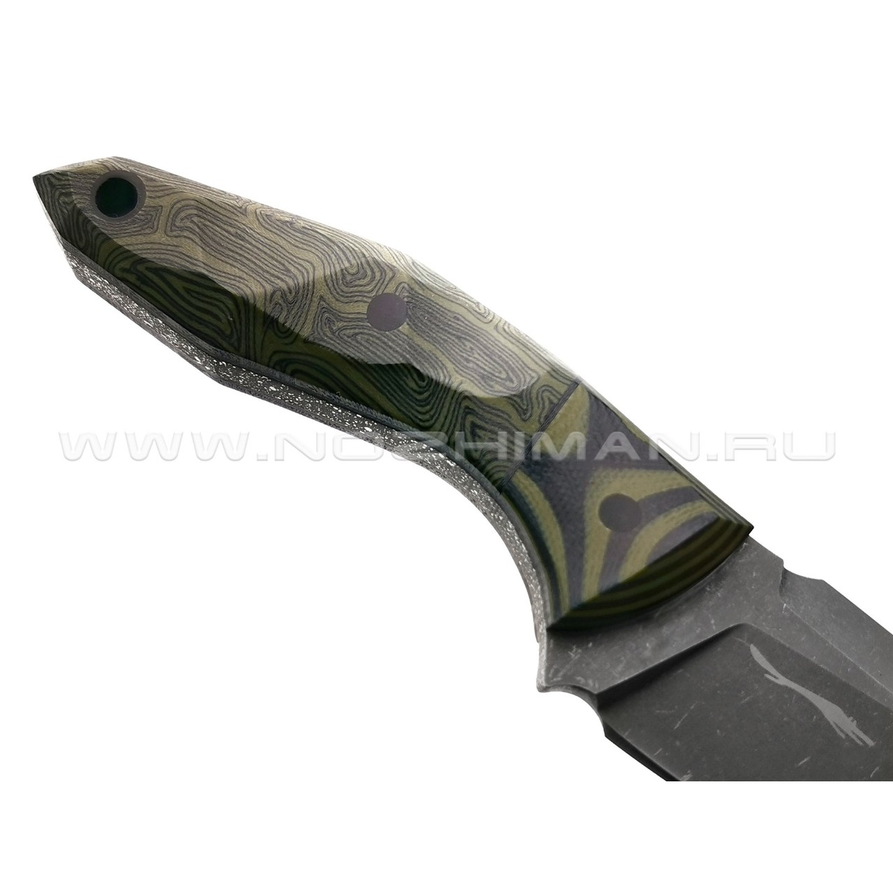 Волчий Век нож МасичЬка Brutal Edition сталь PGK WA, рукоять комбинированная G10
