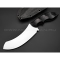 Волчий Век нож Кондрат 12 сталь Niolox WA, рукоять G10 black