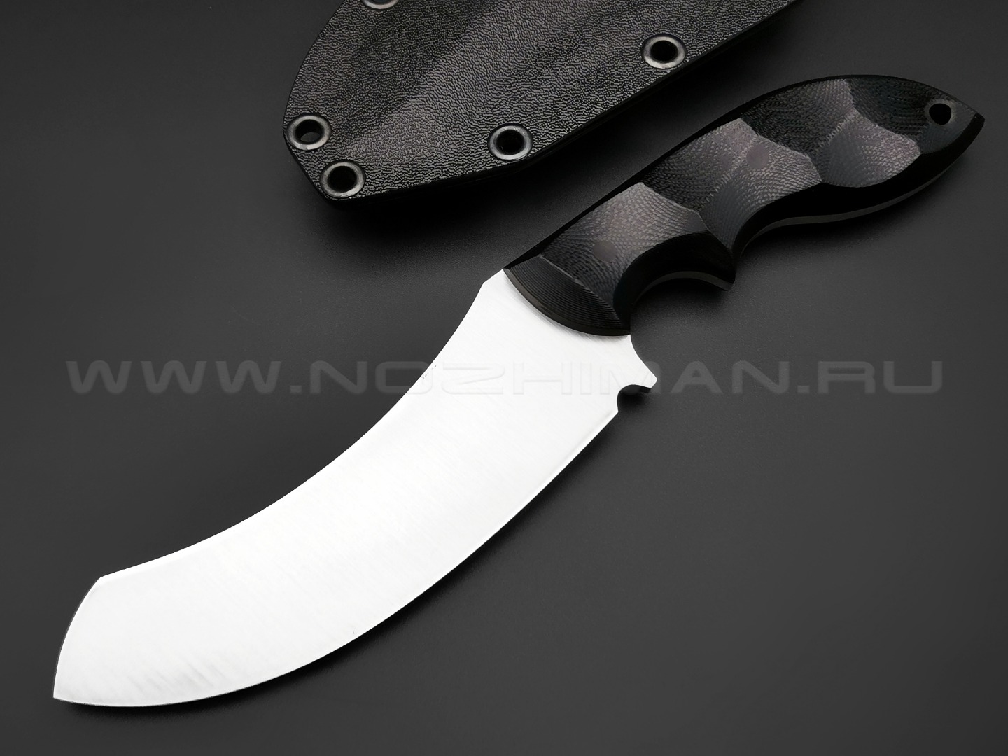Волчий Век нож Кондрат 12 сталь Niolox WA, рукоять G10 black
