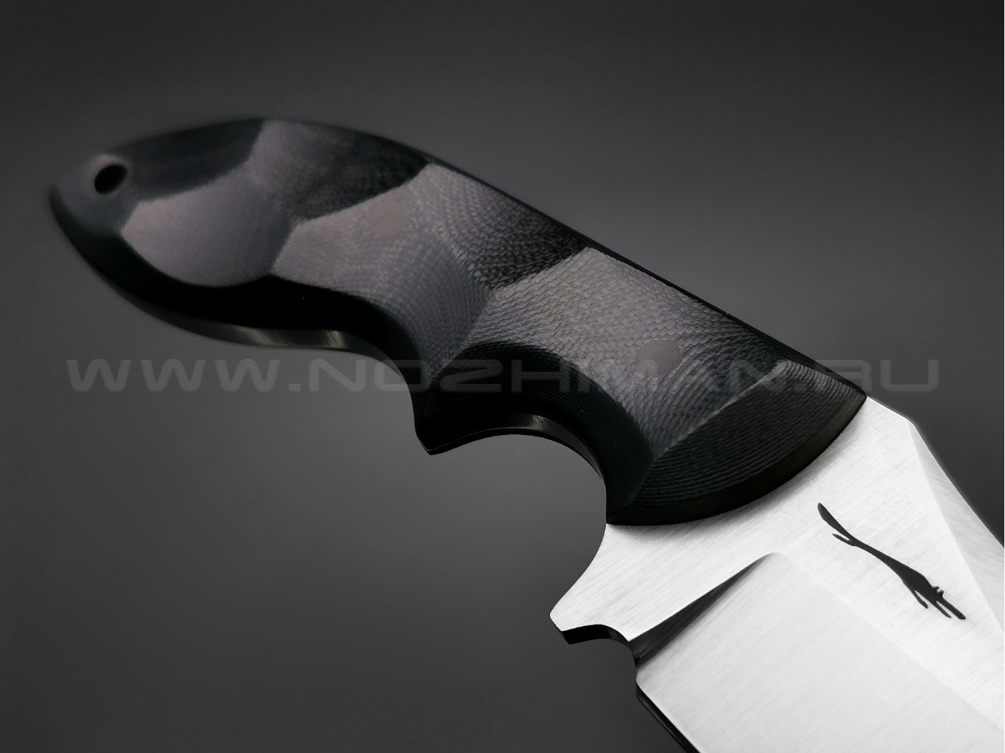 Волчий Век нож Кондрат 12 сталь Niolox WA, рукоять G10 black