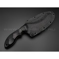Волчий Век нож Кондрат 12 сталь Niolox WA, рукоять G10 black