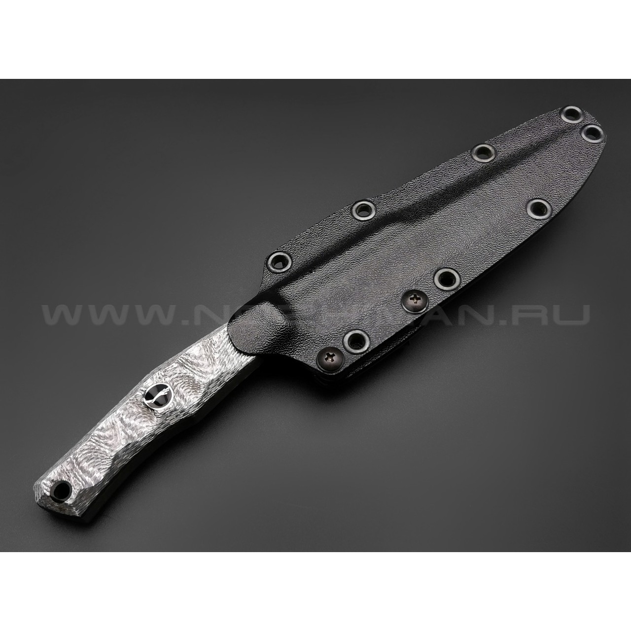 Волчий Век нож Тезис Custom сталь N690 WA, рукоять Silver Twill