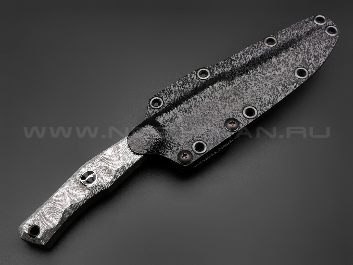 Волчий Век нож Тезис Custom сталь N690 WA, рукоять Silver Twill