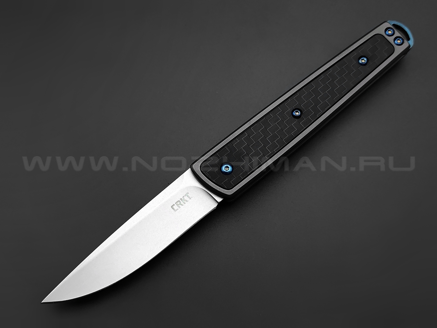 Нож CRKT Symmetry 7190 сталь 8Cr13MoV, рукоять Glass-Reinforced Nylon, steel 2Cr13