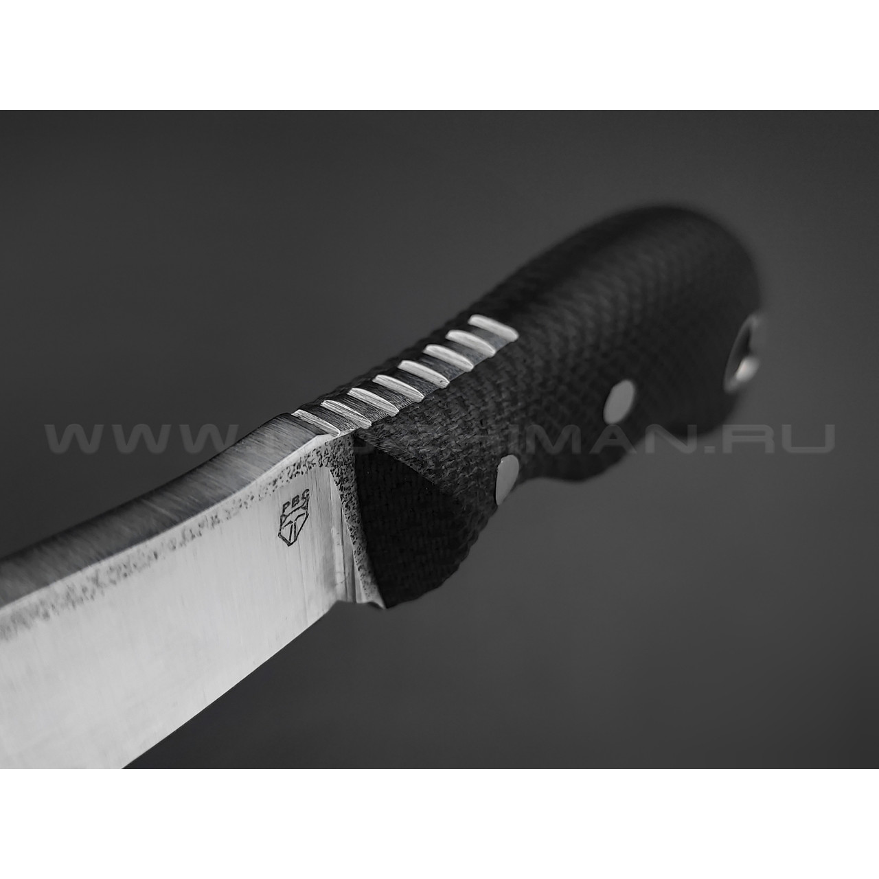 РВС нож Двояк сталь N690, рукоять микарта black