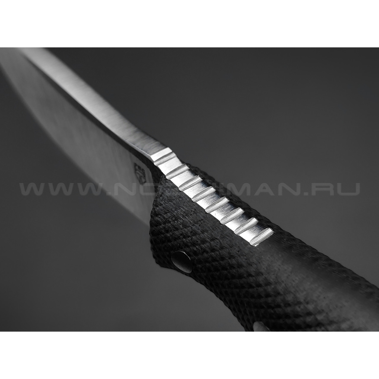 РВС нож Двояк сталь N690, рукоять микарта black