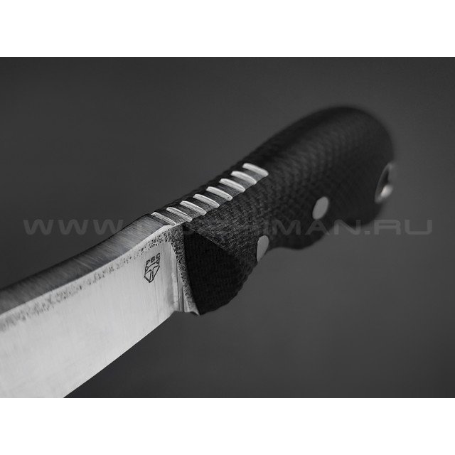 РВС нож Двояк сталь N690, рукоять микарта black