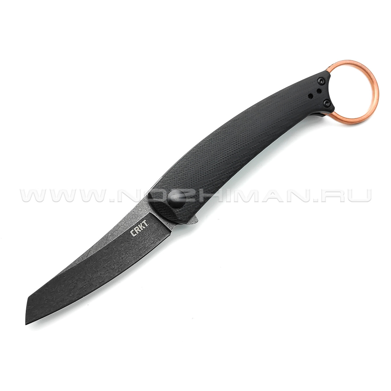 Нож CRKT Ibi 7150 сталь D2, рукоять G10, медь