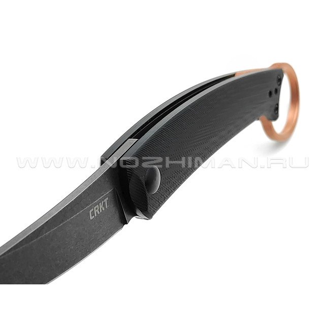 Нож CRKT Ibi 7150 сталь D2, рукоять G10, медь