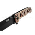 Нож CRKT Carson M16-03BK Bronze сталь 12C27, рукоять Stainless steel