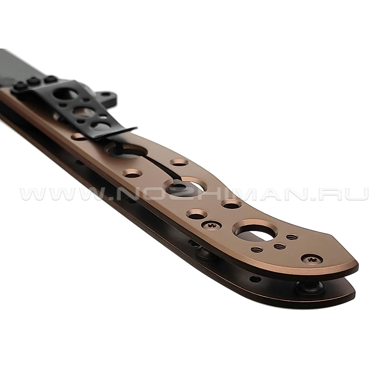 Нож CRKT Carson M16-03BK Bronze сталь 12C27, рукоять Stainless steel