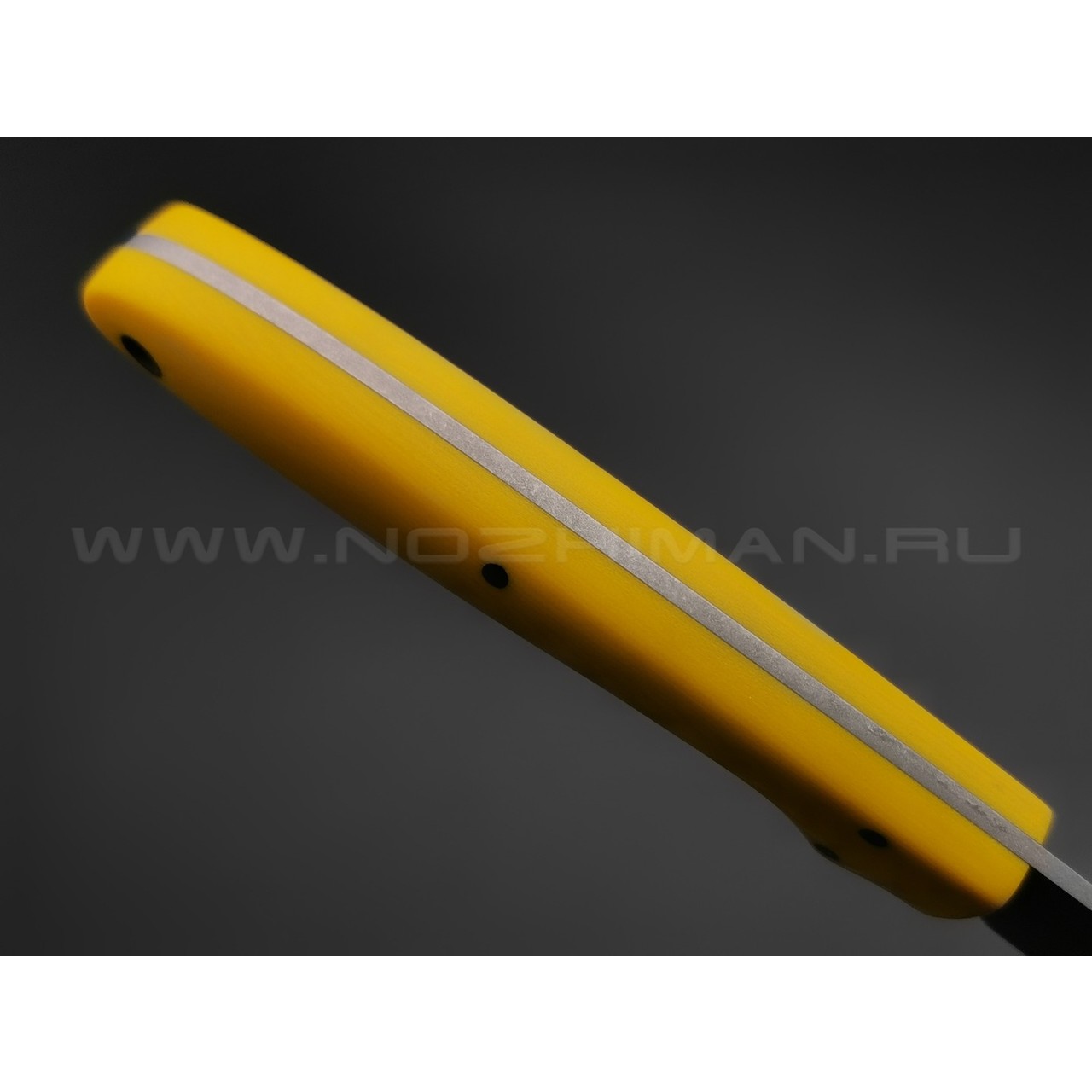Апус нож Wilson сталь N690, рукоять G10 Yellow