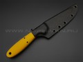 Apus Knives нож Wilson сталь N690, рукоять G10 Yellow
