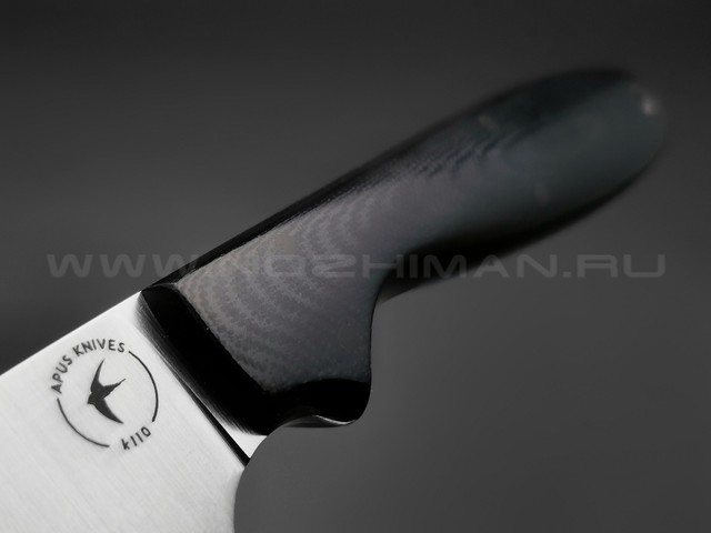 Apus Knives нож Wilson Long сталь K110, рукоять G10 Black