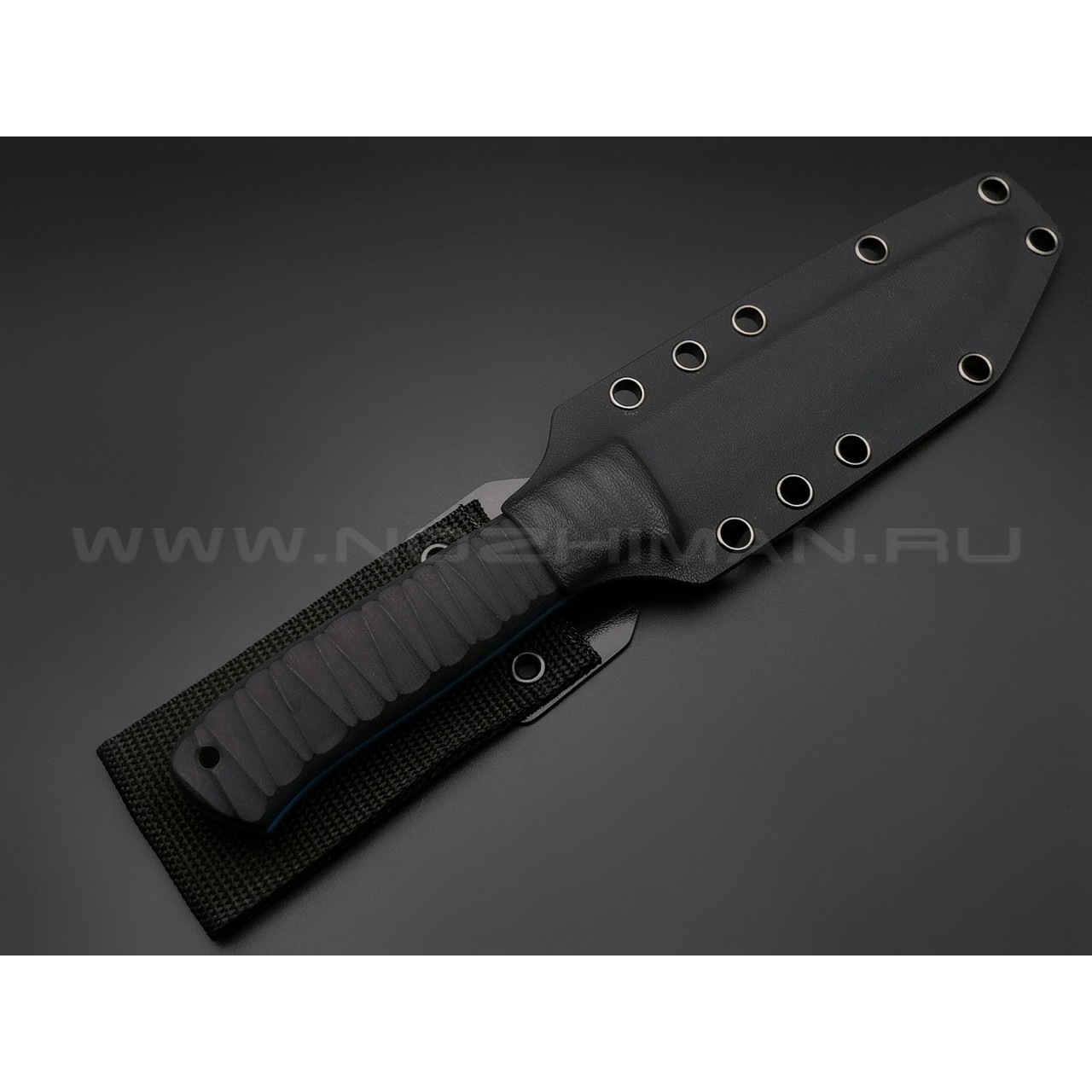 Апус нож Raider Bush сталь N690, рукоять G10 Black