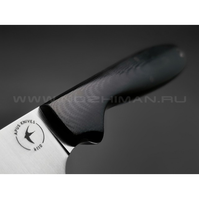 Апус нож Вилсон Лонг сталь K110, рукоять G10 чёрный