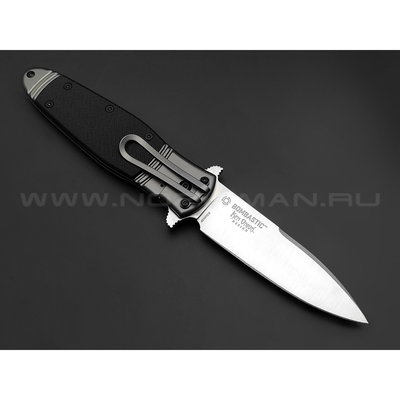 Нож CRKT Bombastic K340KXP сталь 8Cr13MoV, рукоять Glass Reinforce Fiber Polyamide