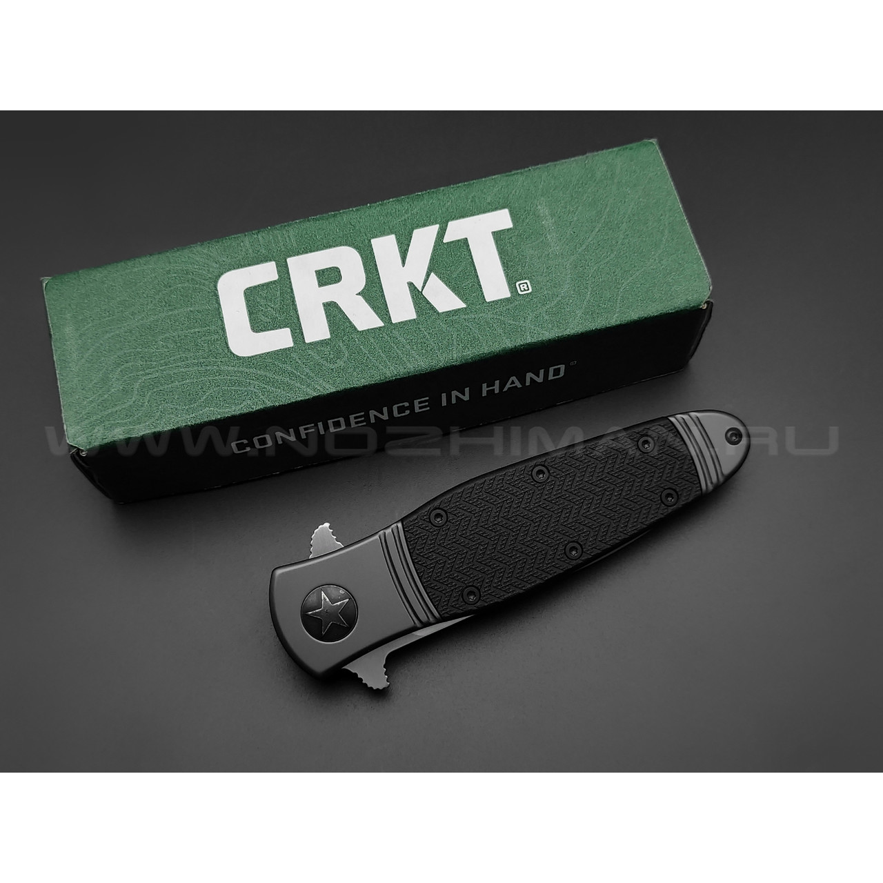 Нож CRKT Bombastic K340KXP сталь 8Cr13MoV, рукоять Glass Reinforce Fiber Polyamide
