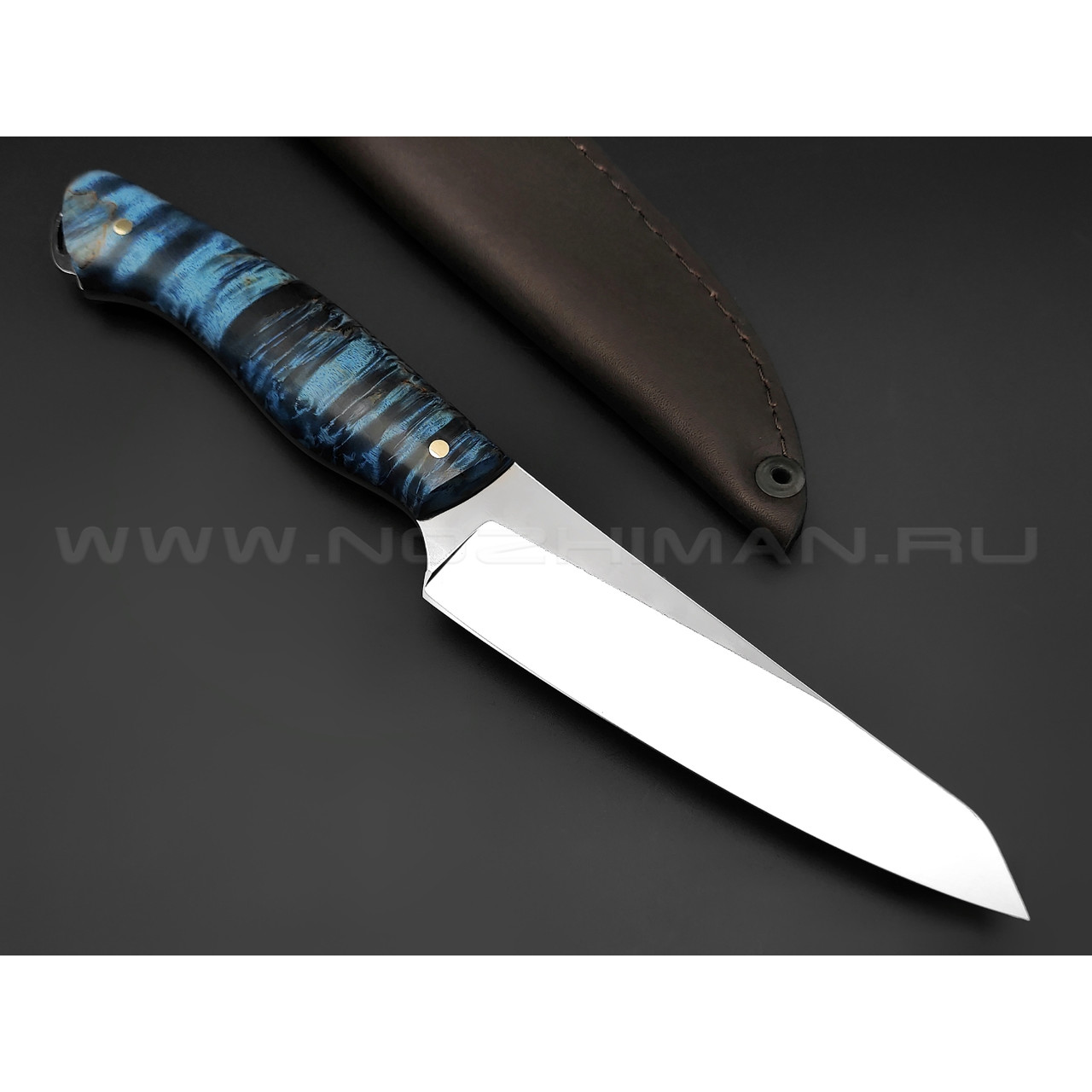 Нож "Додичи" сталь K340, рукоять карельская берёза (Товарищество Завьялова)