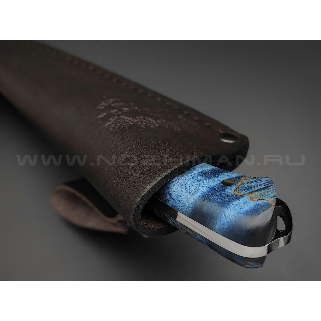 Нож "Додичи" сталь K340, рукоять карельская берёза (Товарищество Завьялова)