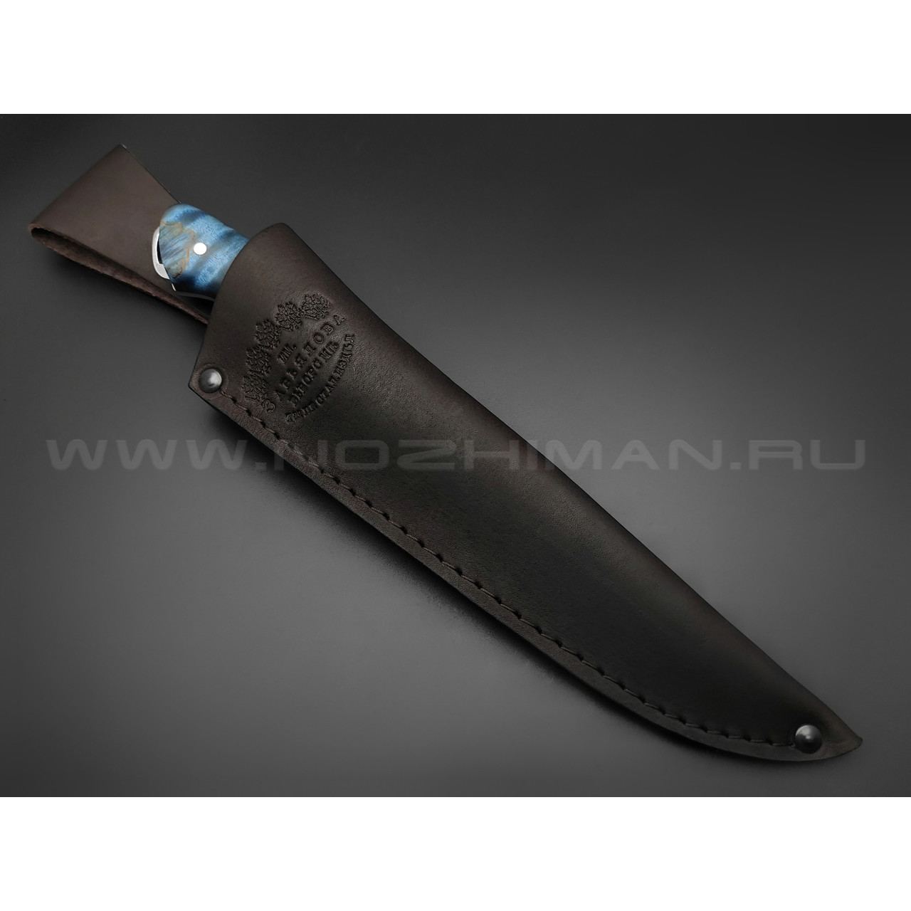 Нож "Додичи" сталь K340, рукоять карельская берёза (Товарищество Завьялова)