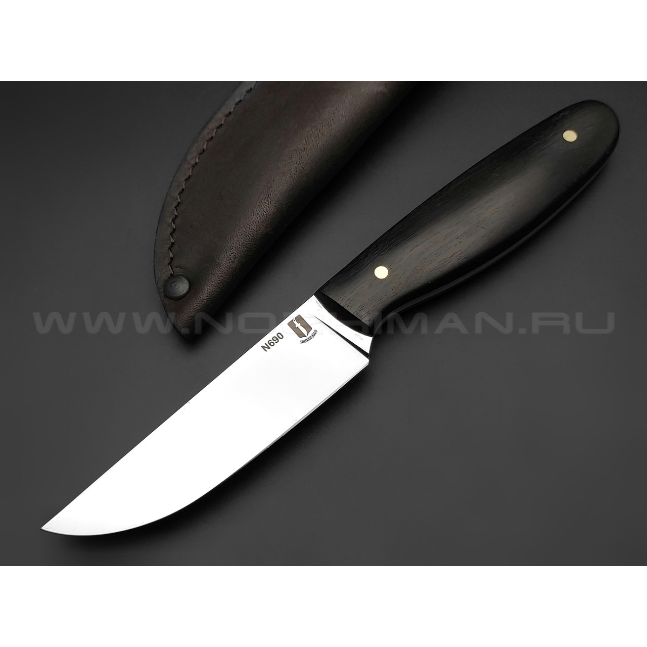 Нож "Сити" сталь N690, рукоять дерево граб (Мастерская Наследие)