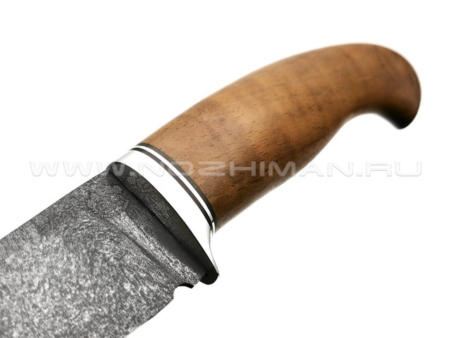 Товарищество Завьялова нож Филейный нож №2 сталь Булат, рукоять Дерево орех