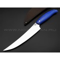 Филейный нож №2, сталь N690, рукоять G10 blue (Товарищество Завьялова) Филейный нож №2, сталь N690, рукоять G10 blue (Товарищество Завьялова)