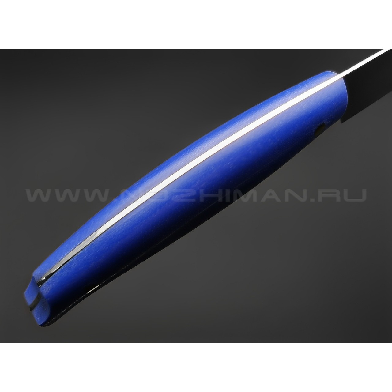Филейный нож №2, сталь N690, рукоять G10 blue (Товарищество Завьялова)