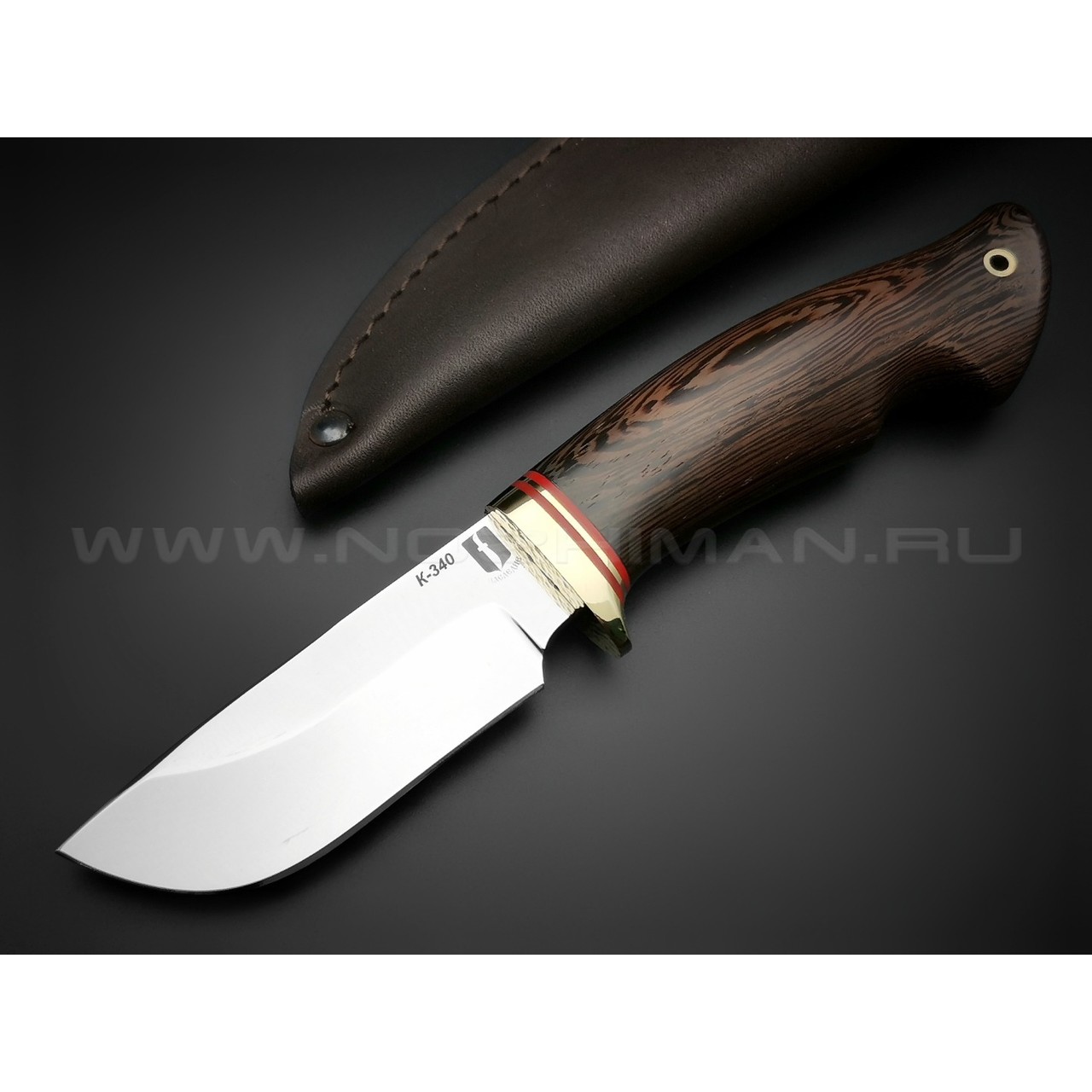 Нож "Гном" сталь K340, рукоять дерево венге (Мастерская Наследие)