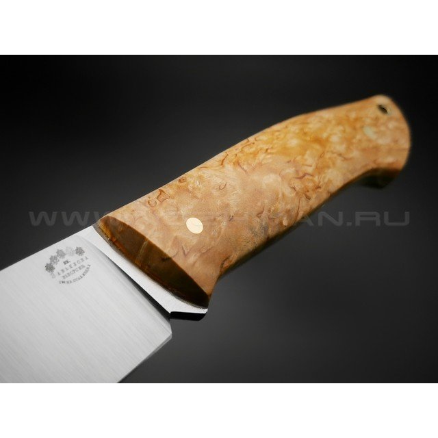 Нож "Крейсер" сталь M390, рукоять карельская береза (Товарищество Завьялова)